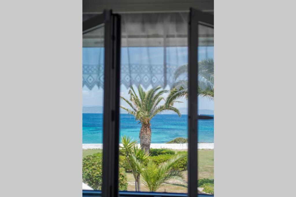 Palmaya Villa, Unique Seafront Experience Vagia  Exterior foto